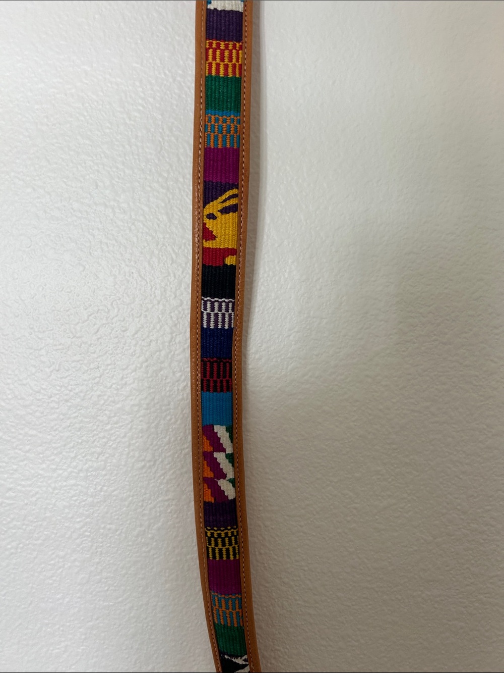 Handcrafted Multicolor Leather Belt - Picture 3 of 5